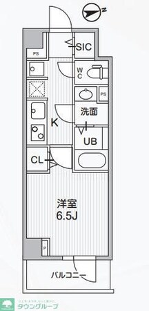 Alivis中野の物件間取画像